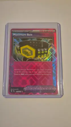 Maximum Belt - 117/131 - Ace Spec - Prismatic Evolutions - Pokemon Card - NM/M - Image 1