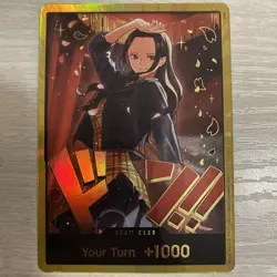 DON!! Card (Nico Robin) (Gold) EB03 : One Piece Heroines Edition Foil - Image 1