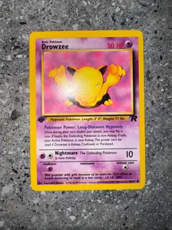 Pokemon TCG Cards 1st Edition Drowzee 54/82 Team Rocket EXC-NM - Image 3