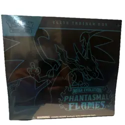 Pokemon TCG Mega Evolution—Phantasmal Flames Elite Trainer Box ETB - Image 1
