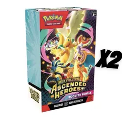 2x PRESALE Pokemon Mega Evolution Ascended Heroes Booster Bundle SHIPS 4/30 - Image 1