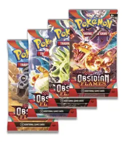 Pokemon S&V Obsidian Flames Booster Pack x1 Assorted Factory Sealed ENG - Image 1