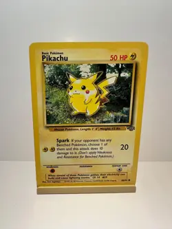Pikachu 60/64 Common Jungle Pokemon Lightly Played - Image 1