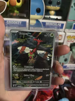 Pokemon TCG Yanma 183/182 Sv10 Destined Rivals Illustration Rare Holo 70 HP - Image 1