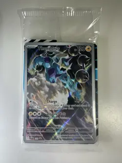 Pokemon Black Bolt TCG Thundurus SV209 Black Star ETB Promo Sealed ENGLISH - Image 1