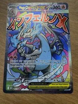 Mega Charizard X ex #23 Black Star Promo UPC Pokemon TCG 023 NM FAST SHIPPING - Image 1