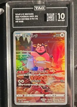 Pokemon Miltank Art Rare Holo TAG 10 S12a Vstar Universe 199/172 Japanese - Image 1