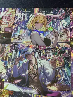 One Piece Collectible Foiled Character Anime 9 Waifu Cards CCG Wine Party - Image 3
