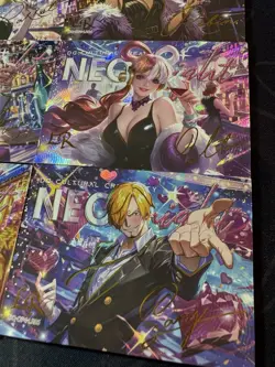 One Piece Collectible Foiled Character Anime 9 Waifu Cards CCG Wine Party - Image 5