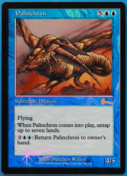 Palinchron FOIL Urza's Legacy PLD Blue Rare MAGIC MTG CARD (ID# 501217) ABUGames - Image 1