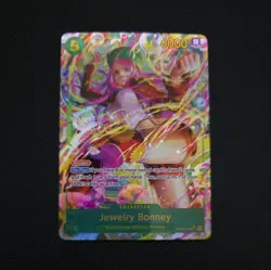 One Piece Tcg Jewelry Bonney Op12-118 Sec Rare Alt Art Mint - Image 1
