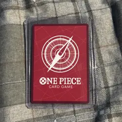 One Piece A Fist of Divine Speed Koby OP11-001 Alternate Alt Art Leader Foil NM - Image 2