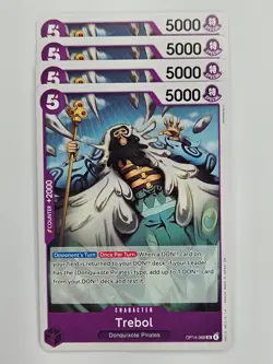 One Piece - 4x OP14-068 Trebol - Uncommon - Image 1