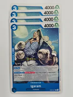 One Piece - 4x EB04-021 Igaram - Common - Image 1