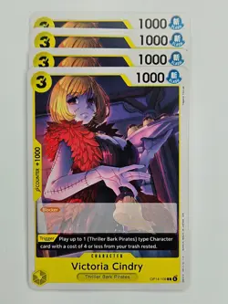 One Piece - 4x OP14-109 Victoria Cindry - Common - Image 1