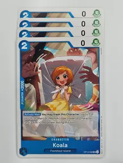 One Piece - 4x OP14-046 Koala - Uncommon - Image 1