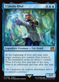 86 - Y'shtola Rhul - Final Fantasy - Normal - Magic: The Gathering Card - Image 1
