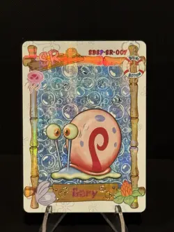 Gary The Snail SR Holofoil - 2024 Kayou SpongeBob Squarepants TCG Cards - Image 1
