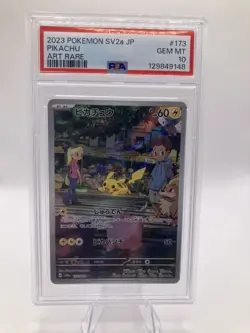 Pikachu 173/165 Sv2a: Pokemon Card 151 Holo (Japanese) PSA 10 - Image 1