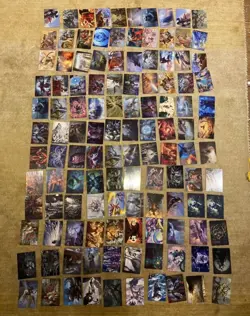 [SC] ya46 Mtg Magic The Gathering Art Cards 120 Signed - Image 1