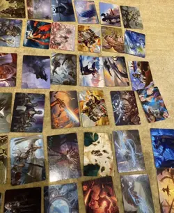 [SC] ya46 Mtg Magic The Gathering Art Cards 120 Signed - Image 3