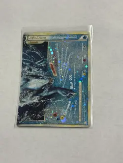 Lugia LEGEND Heartgold & Soulsilver Ultra Rare Holo Pokemon Card 114/123 Bottom - Image 1