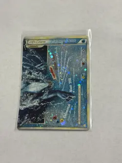 Lugia LEGEND Heartgold & Soulsilver Ultra Rare Holo Pokemon Card 114/123 Bottom - Image 2