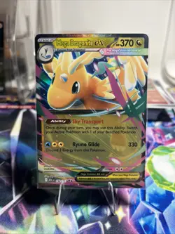Mega Dragonite Ex 152 Ascended Pokemon Card Double Rare Full Art Near Mint - Image 2