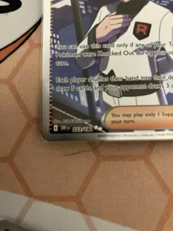 Pokemon TCG Team Rockets Archer Full Art Card Destined Rivals 223/182 - Image 2