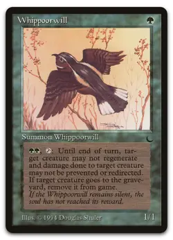 Whippoorwill (NM) The Dark DRK Magic MTG - Image 1