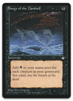 Songs of the Damned (NM) Ice Age ICE Magic MTG - Image 1