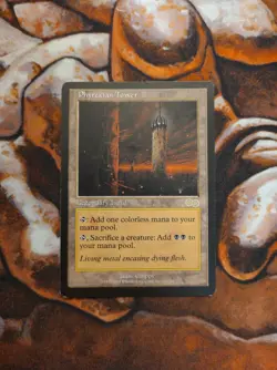 Phyrexian Tower Urza's Saga USG MTG Magic the Gathering 1st Edition - Image 1