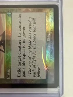 Swords to Plowshares (Retro Frame) Dominaria Remastered FOIL #275 - Image 3