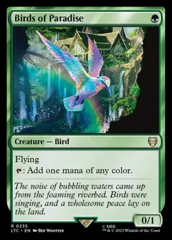 Birds of Paradise - Lord of the Rings: Commander [Near Mint] - Image 1