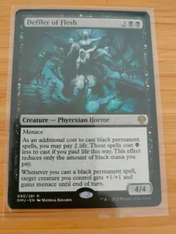 MTG Defiler of Flesh 090 Dominaria United M/NM Free UK P&P - Image 1