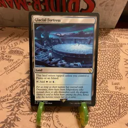 MTG Glacial Fortress Commander: FINAL FANTASY Rare Rare NM - Image 1