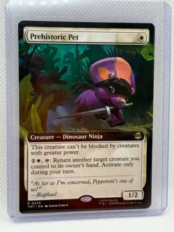 Prehistoric Pet (Extended Art) Teenage Mutant Ninja Turtles Regular 0259 - Image 1