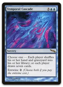 Temporal Cascade #52 (NM) Mirrodin MRD Magic MTG - Image 1