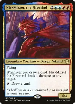 Magic The Gathering MTG NIV-MIZZET, THE FIREMIND Ikoria NM Near Mint - Image 1