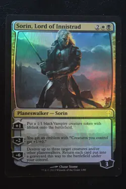 MTG SORIN, LORD OF INNISTRAD FOIL Duel Decks: Sorin vs. Tibalt LP - Image 1