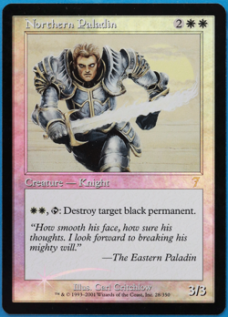 Northern Paladin FOIL 7th Edition PLD White Rare MTG CARD (ID# 501210) ABUGames - Image 1