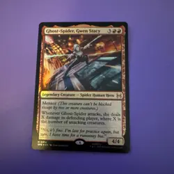 2025 Magic MTG Marvel's Spider-Man Ghost-Spider, Gwen Stacy Foil M0014 SPM - Image 2