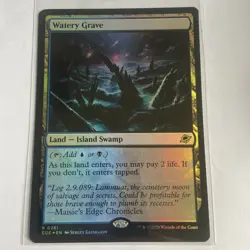 MTG Edge of Eternities - Watery Grave(Foil) Rare 0261 NM - Image 1
