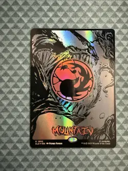 MTG Mountain #1953 Raised Foil Rare Secret Lair Drop Series (SLD) - Image 1
