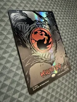 MTG Mountain #1953 Raised Foil Rare Secret Lair Drop Series (SLD) - Image 3