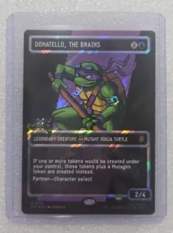 Donatello, the Brains M 0085 Pixel Teenage Mutant Ninja Turtles Surge Foil - Image 1