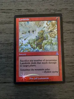 MTG Landslide FOIL!! (Urza's Destiny) - Image 1