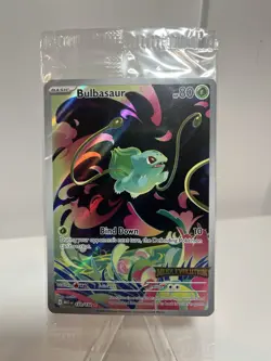 Bulbasaur Mega Evolutions Stamped Boxtopper Sealed Promo 133/132 Pokemon TCG - Image 1