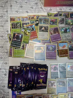 Pokemon Cards Bulk Cards, 160 Holo/reverse Holo Cards,30 Trick Or Treat Packs - Image 5