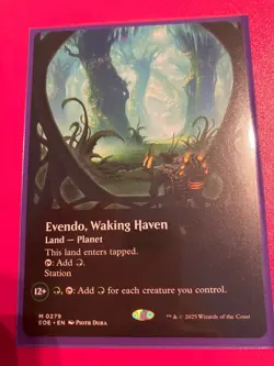 MTG Edge of Eternities VIEWPORT BORDERLESS M Evendo, Waking Haven #0279 - Image 1